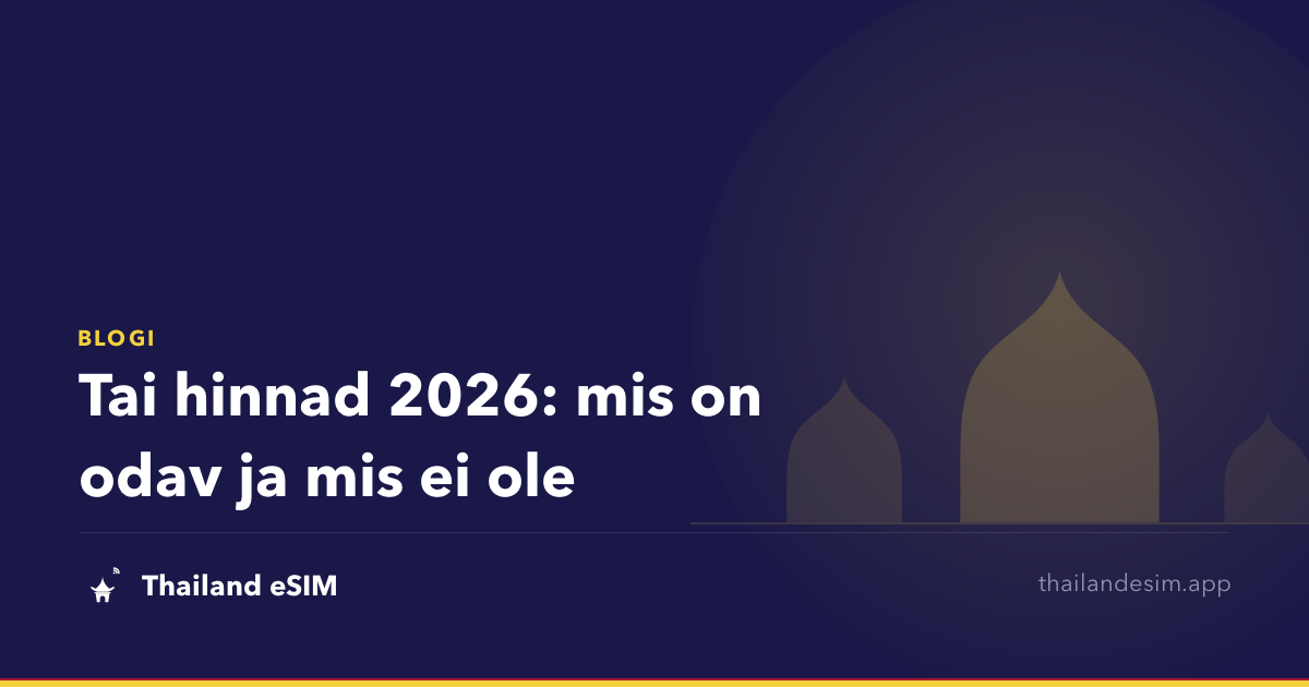 Tai hinnad 2026: mis on odav ja mis ei ole